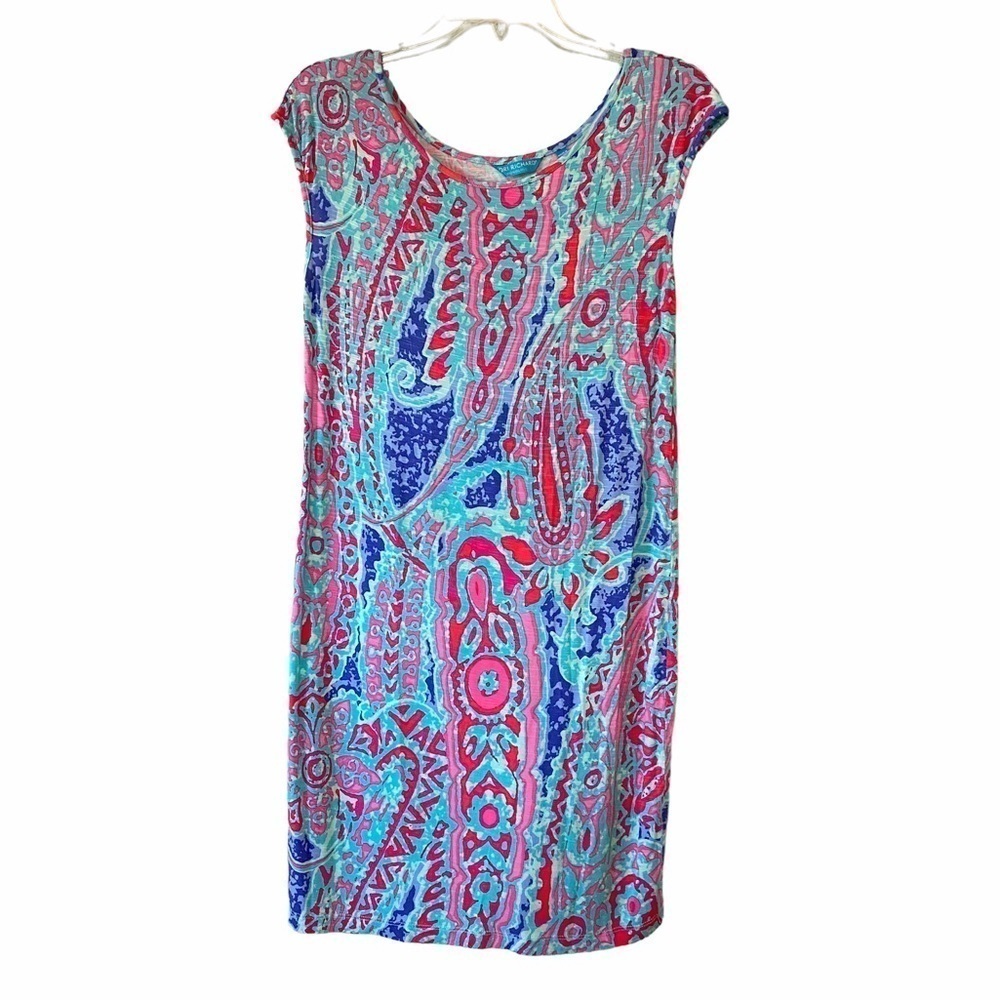 Tori Richard Honolulu Paisley Hawaiian Print Dress Sz XS